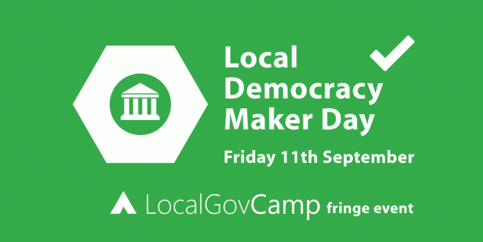 Local Democracy Maker Day, 11th September 2015