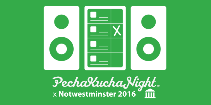 Notwestminster PechaKucha Night